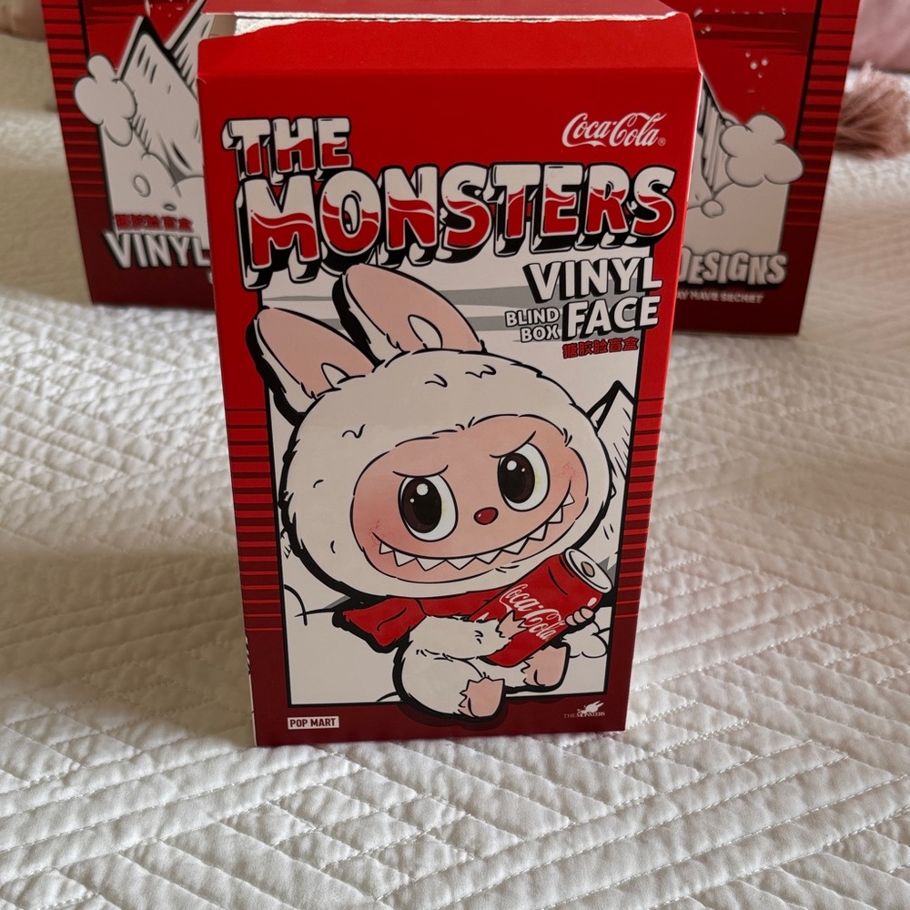 POPMART Labubu Coca-Cola The Monsters Vinyl Face Blind Box